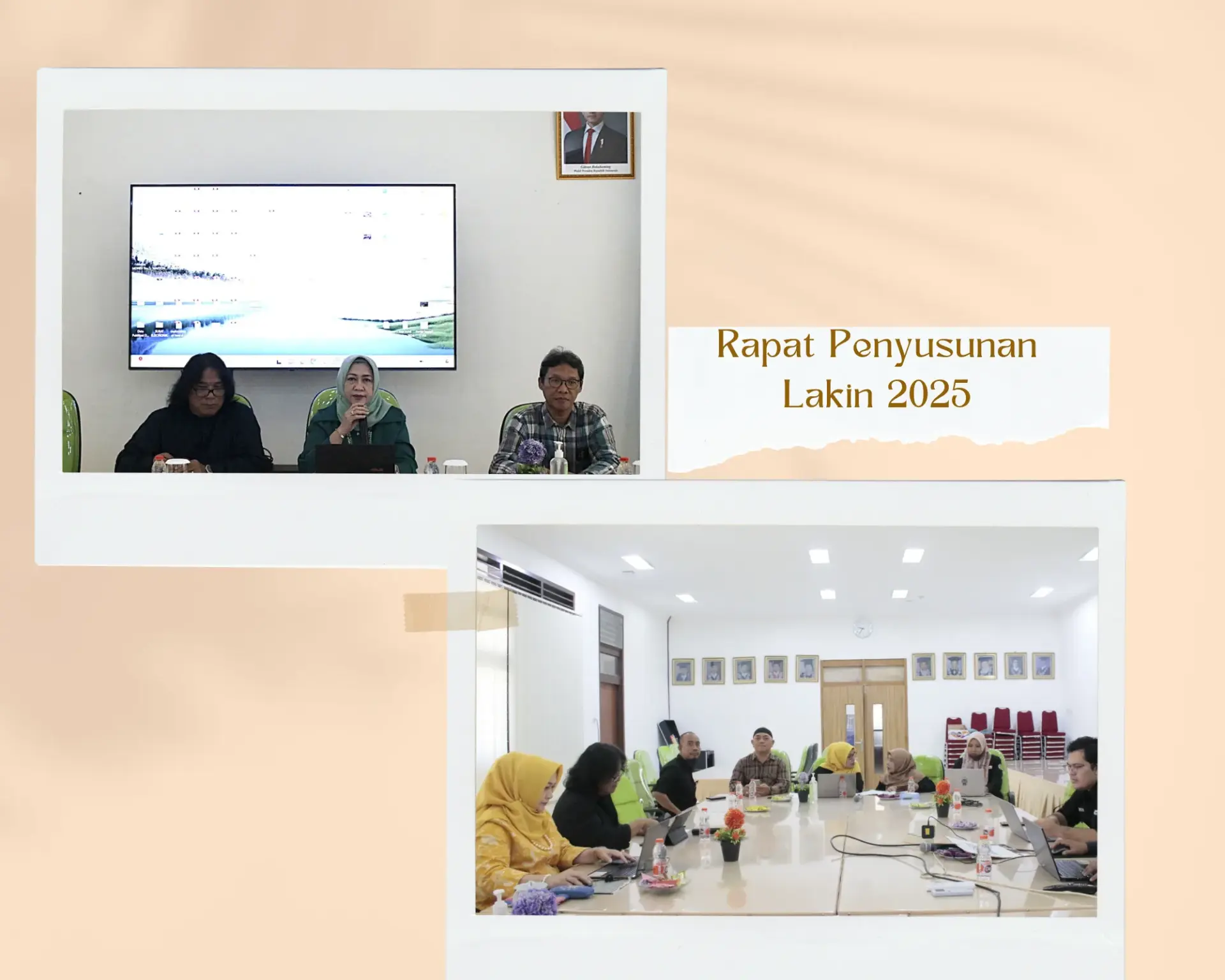 FIB USU Holds a Finalization Meeting for the 2025 Performance Report (LAKIN)